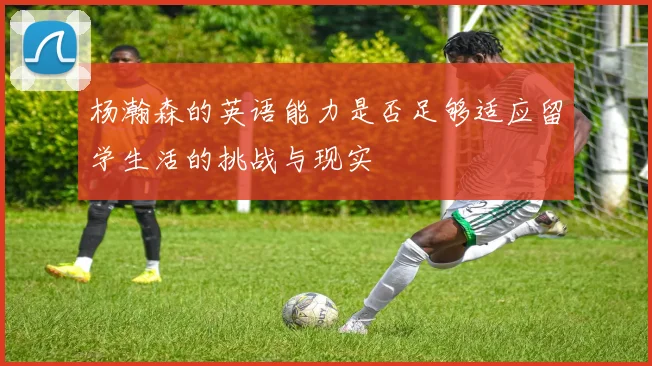 杨瀚森的英语能力是否足够适应留学生活的挑战与现实